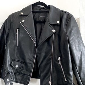 Dynamite clothing leather jacket XS